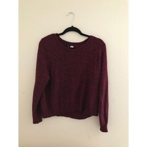 H&M’s Dark Red Sweater